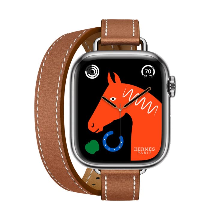Apple Watch Hermes Series 8 (GPS + Cellular, 41MM) - Silver